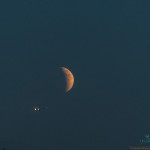 lunar eclipse - blood moon - super blood moon - supermoon - san diego photos - landscape photography