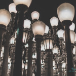 urban light - lacma - los angeles - streetlamps - fine art photography